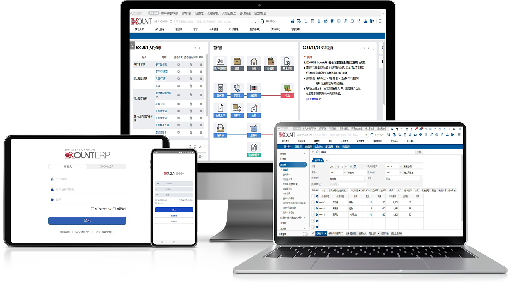 在所有設備都能使用