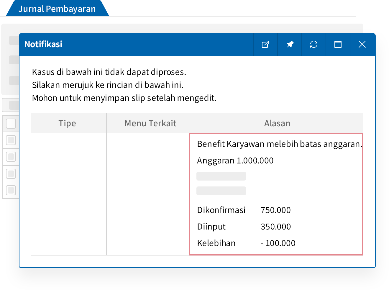Kontrol Pelaksanaan Dana
