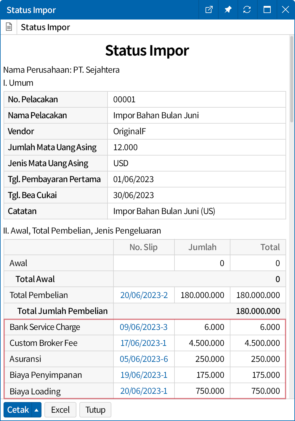 Kelola Seluruh Alur Proses Impor Secara Aktual