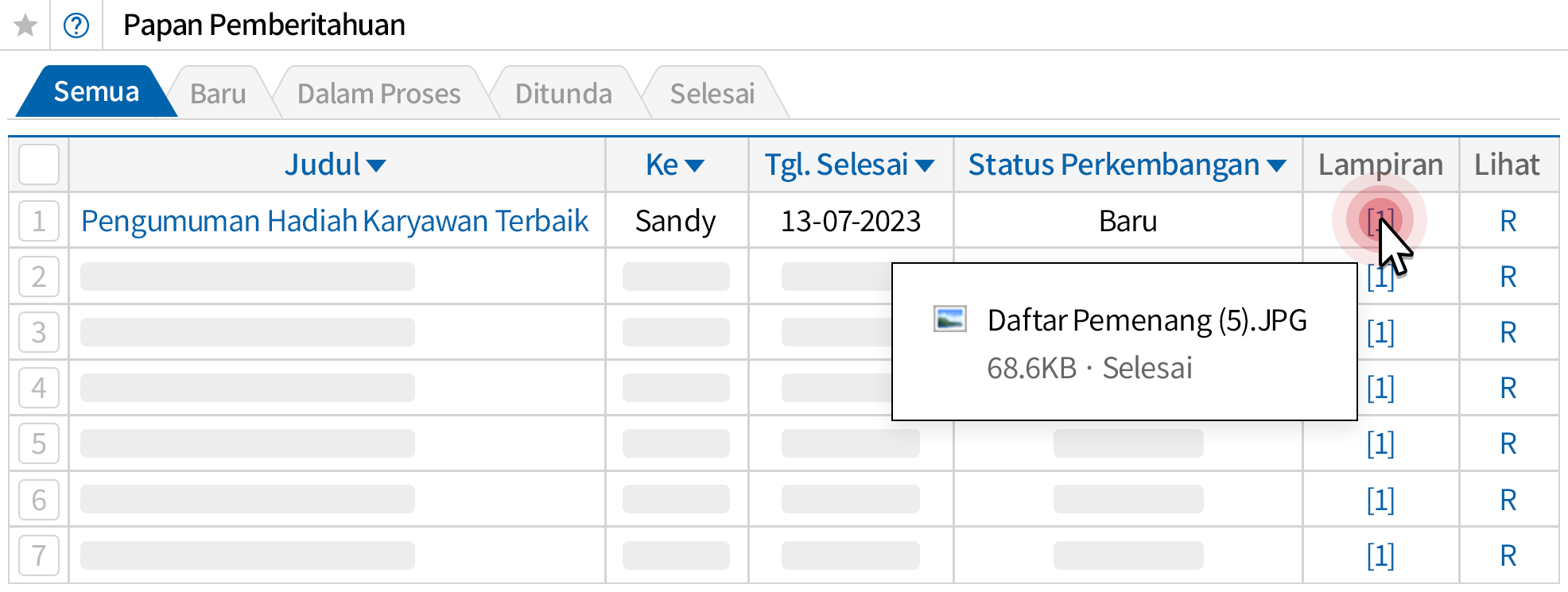 Penyimpanan Data Pekerjaan yang Aman
