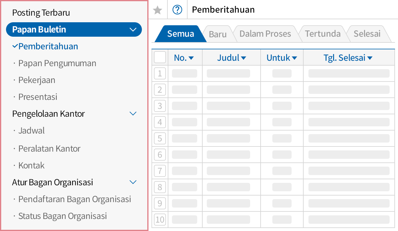 Share Pekerjaan Secara Real Time