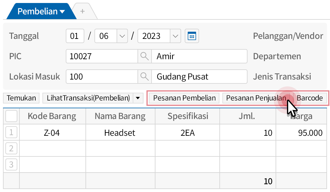 Metode Input Yang Beragam