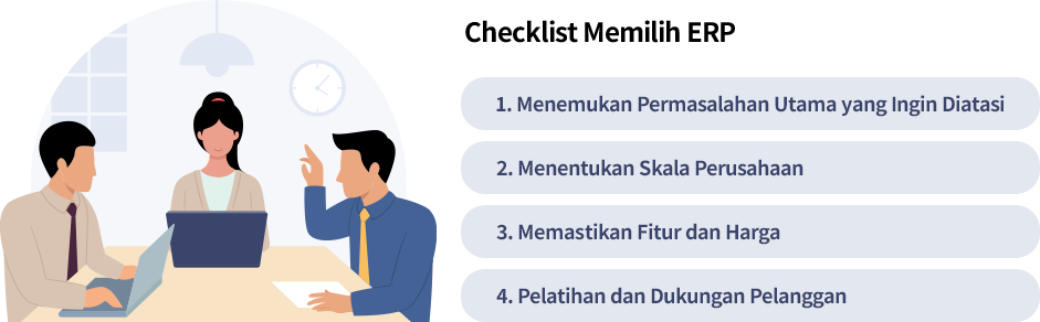 4 Checklist untuk memilih ERP terbaik di Indonesia