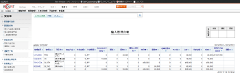 輸入管理台帳
