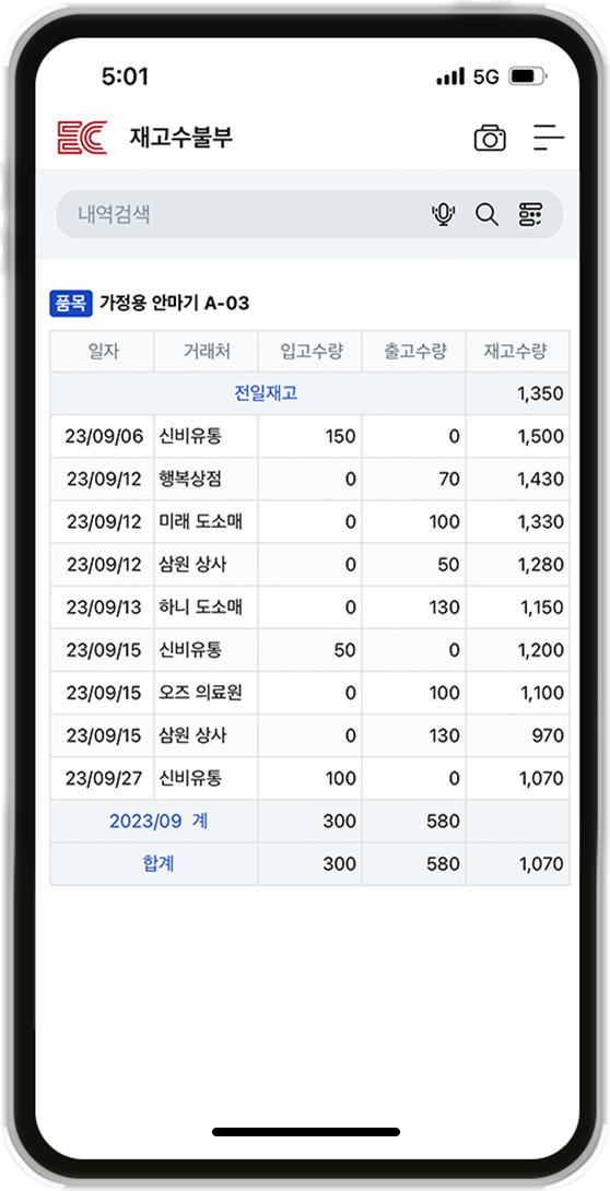 병원/거래처 현장에서 실시간 업무 대응