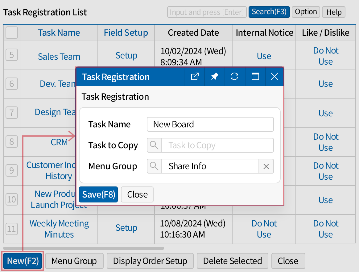 A Customizable Bulletin Board for Your Business
