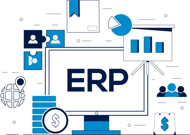 ERP software in Malaysia illustration