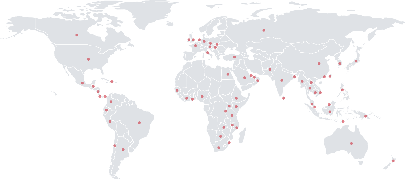 Global Usage Map
