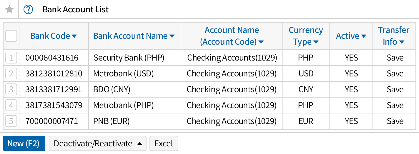 Foreign currency transaction entry
