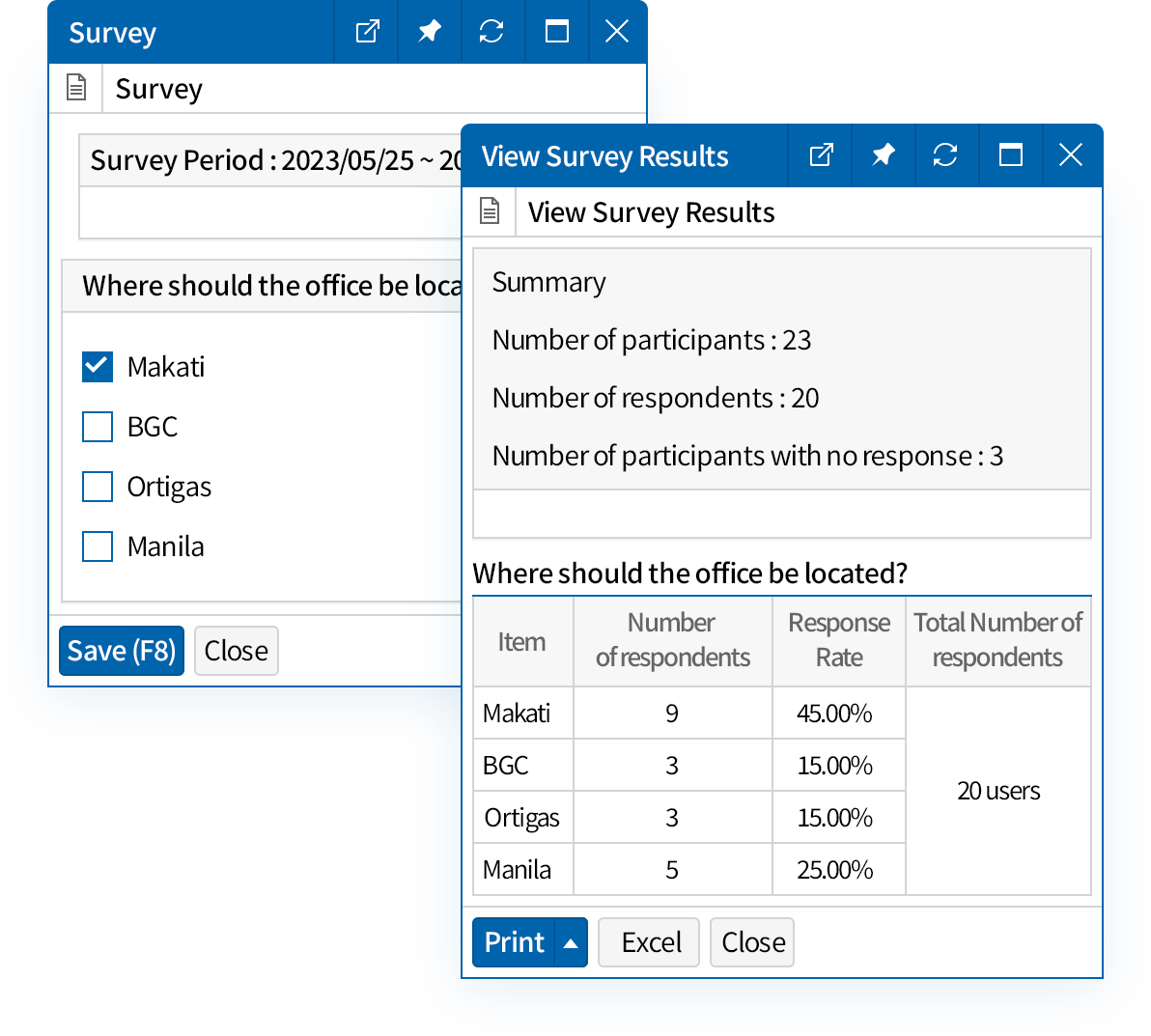 Gathering Opinions on Key Issues