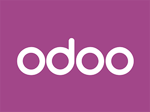 Odoo logo representing an advanced manufacturing management system and ERP solution for business operations