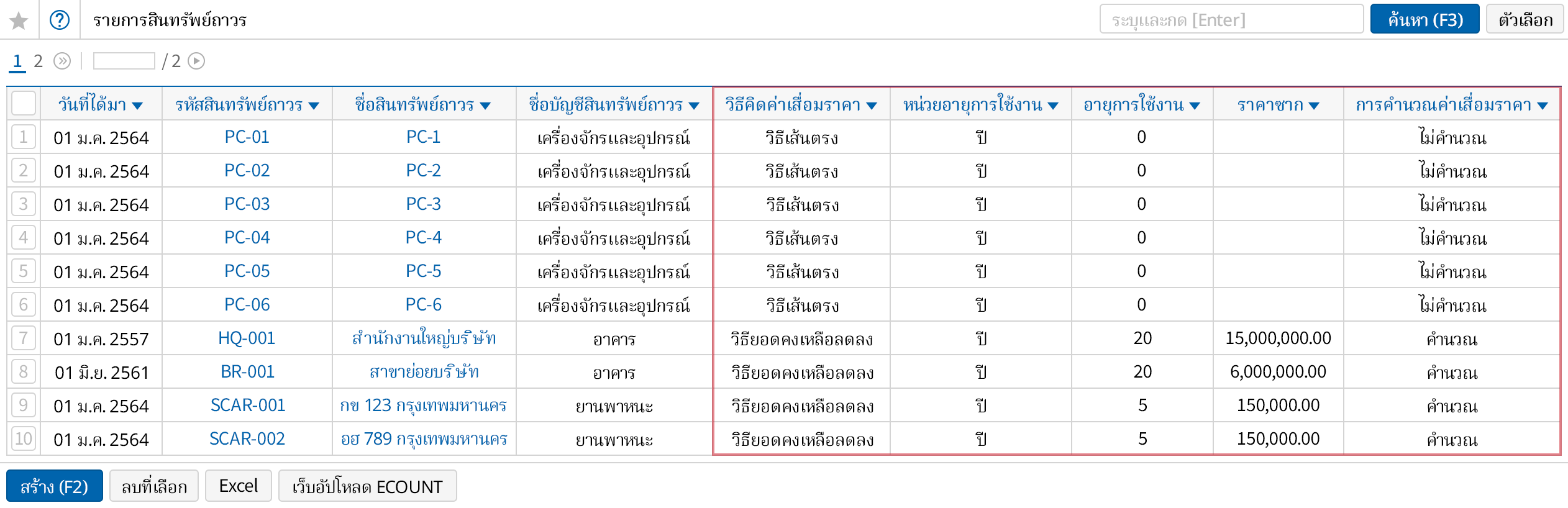 การจัดการสินทรัพย์ถาวร