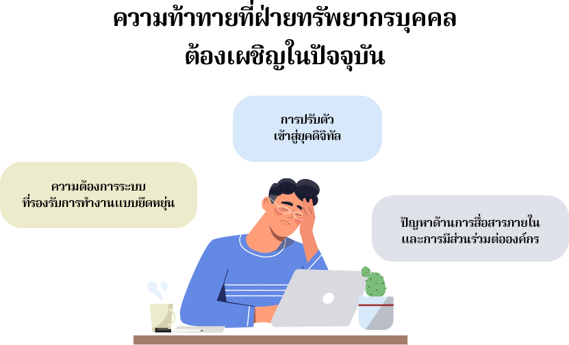 ระบบ HR ที่ดี ไม่เพียงแต่อำนวยความสะดวกในเรื่องของการทำงาน แต่จะช่วยเพิ่มประสิทธิภาพและรูปแบบการทำงานใหม่ ๆ ให้ฝ่ายทรัพยากรบุคคลอีกด้วย