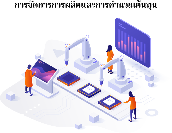 การจัดการการผลิตและการบริหารงานต้นทุนเปรียบเสมือนตราชั่งถ่วงดุลกันและกัน กล่าวคือ เป็นรูปแบบของการทำงานที่ควรจะต้องทำร่วมกัน เนื่องจากหากบริหารจัดการฝั่งใดฝั่งหนึ่งได้ไม่ดีมากพอ ก็จะส่งผลให้อีกฝั่งนึงเกิดปัญหาตามมาได้