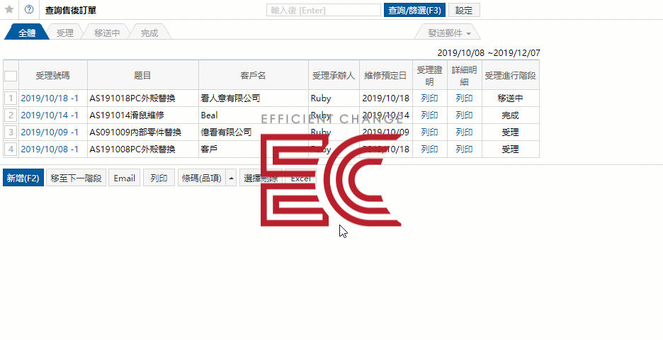 售後管理