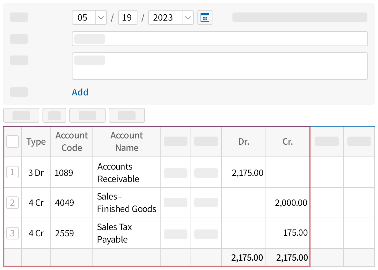 Direct journal entry