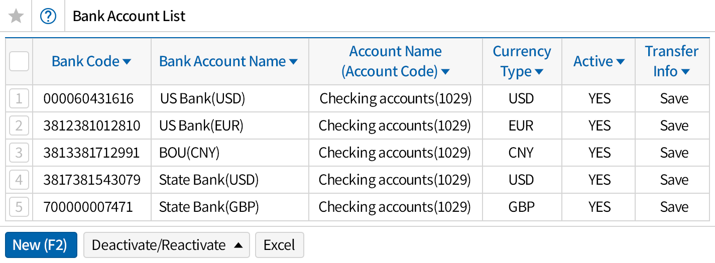 Foreign currency transaction entry