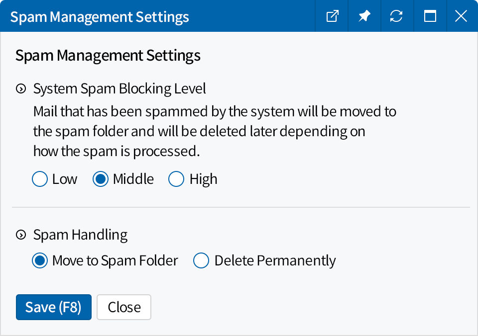 Spam Block