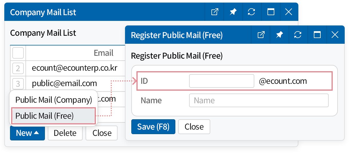 Use Your Own Email Domain, or Get 1 Free Email Account