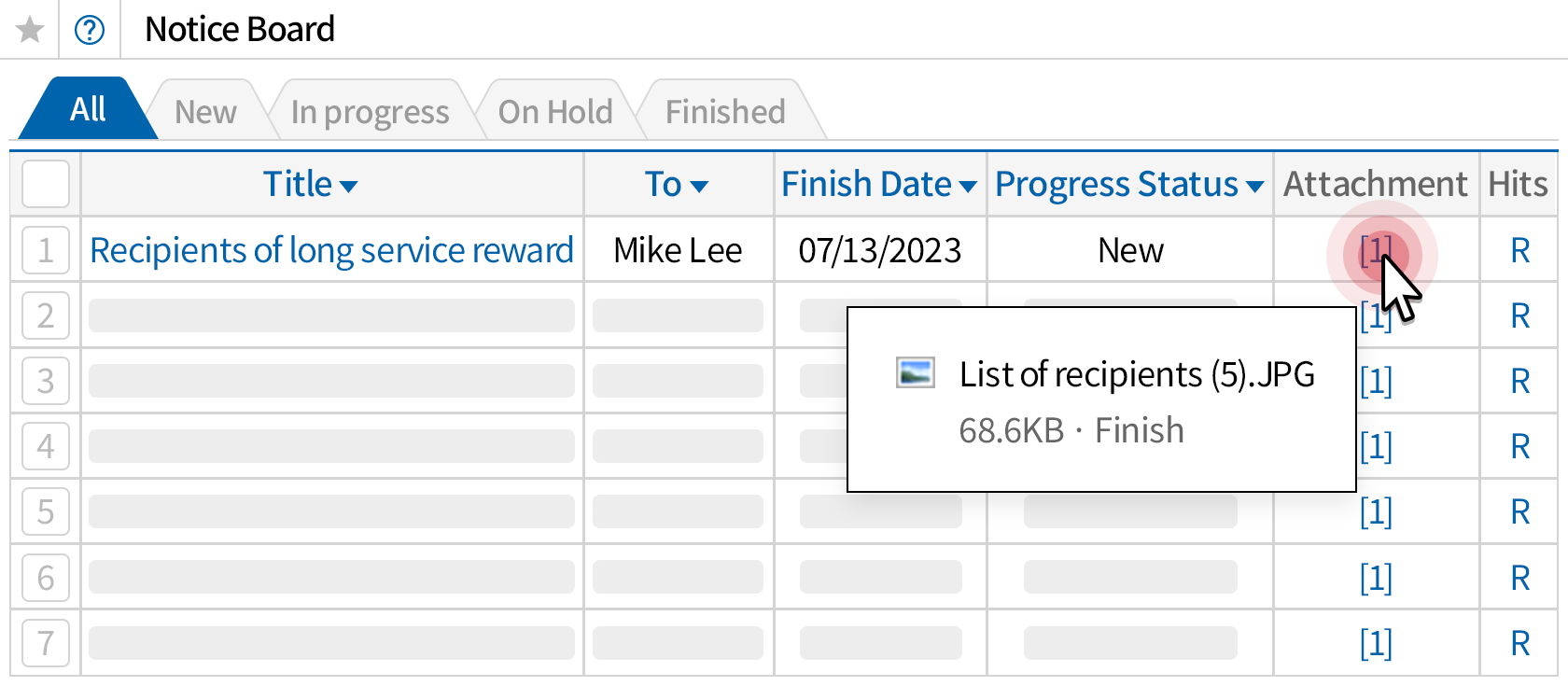 Safely store work-related files