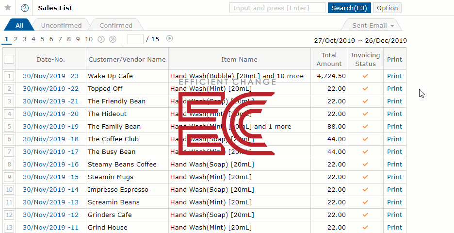 Sales Invoicing System 