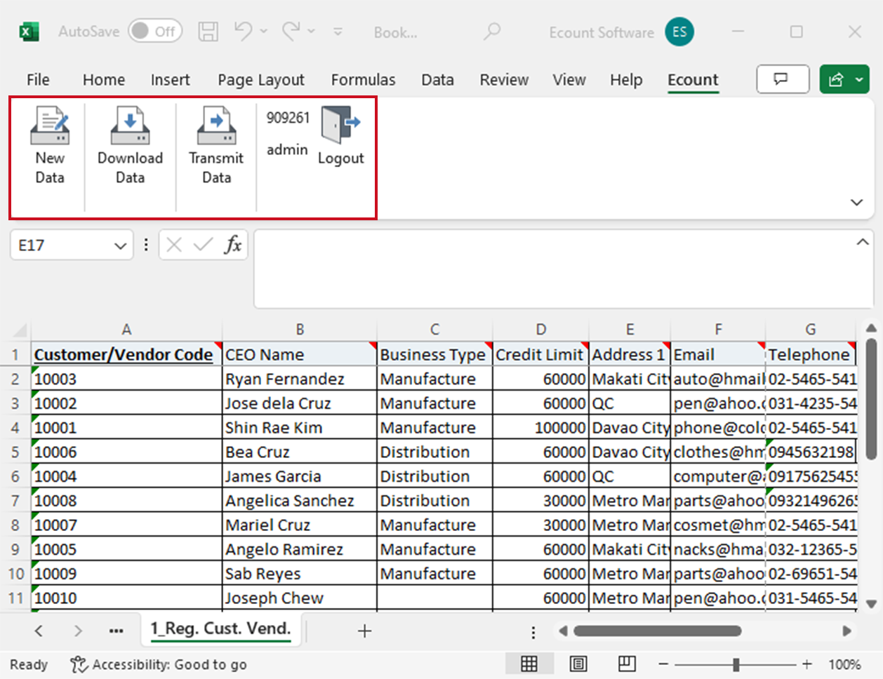 Excel Uploader