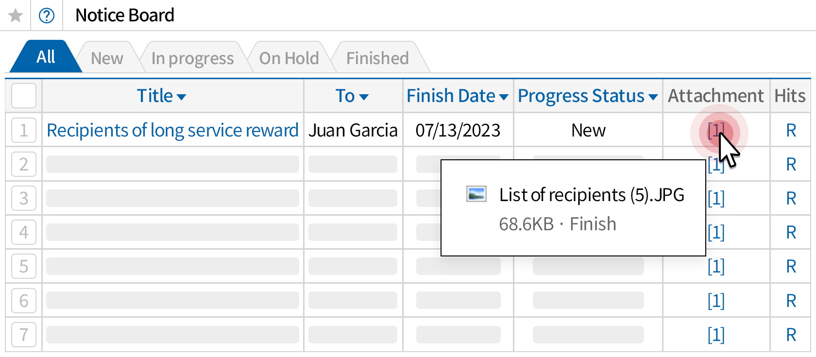 Safely store work-related files