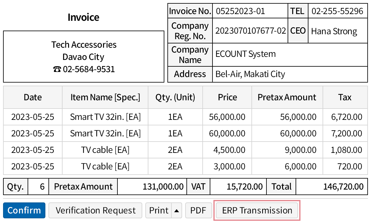 Automatically create a Purchase with the Invoice received