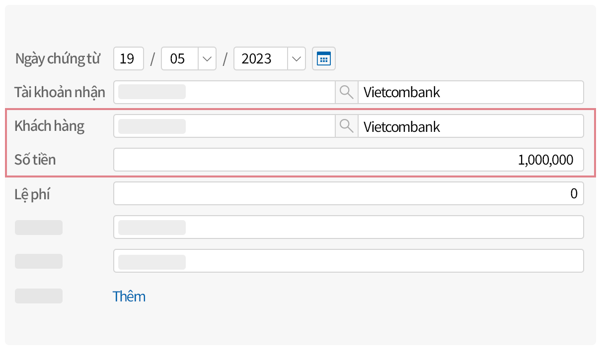 Định khoản tự động