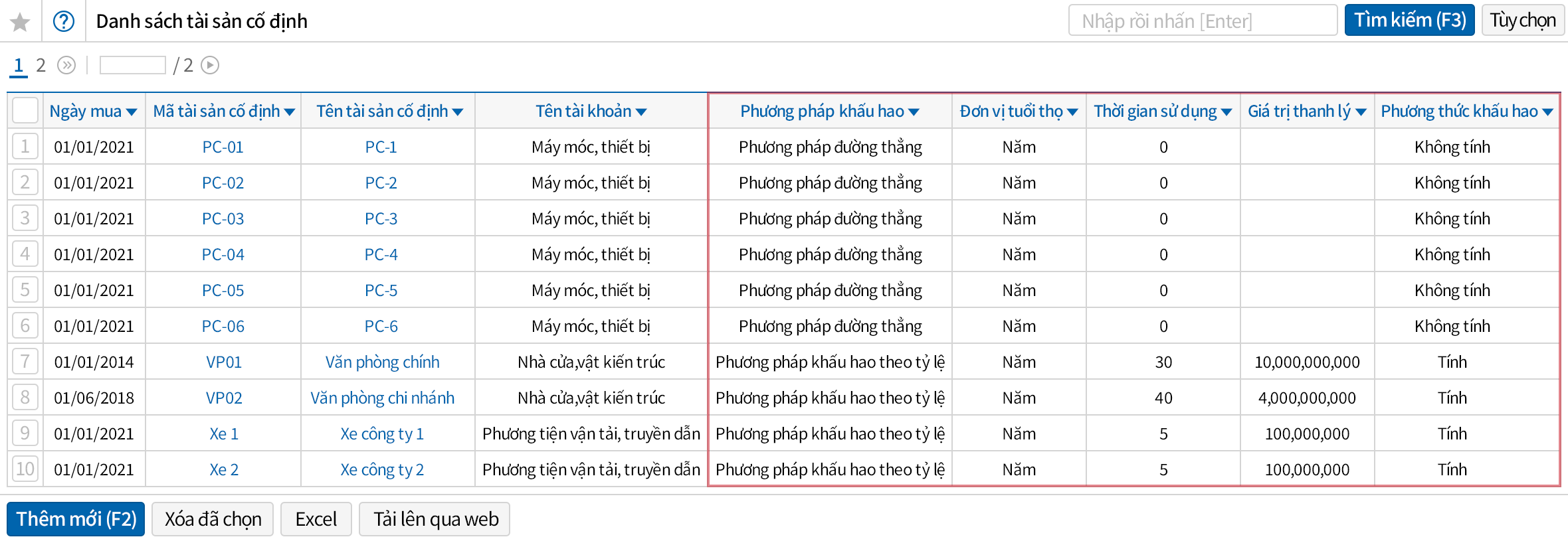 Quản lý tài sản cố định