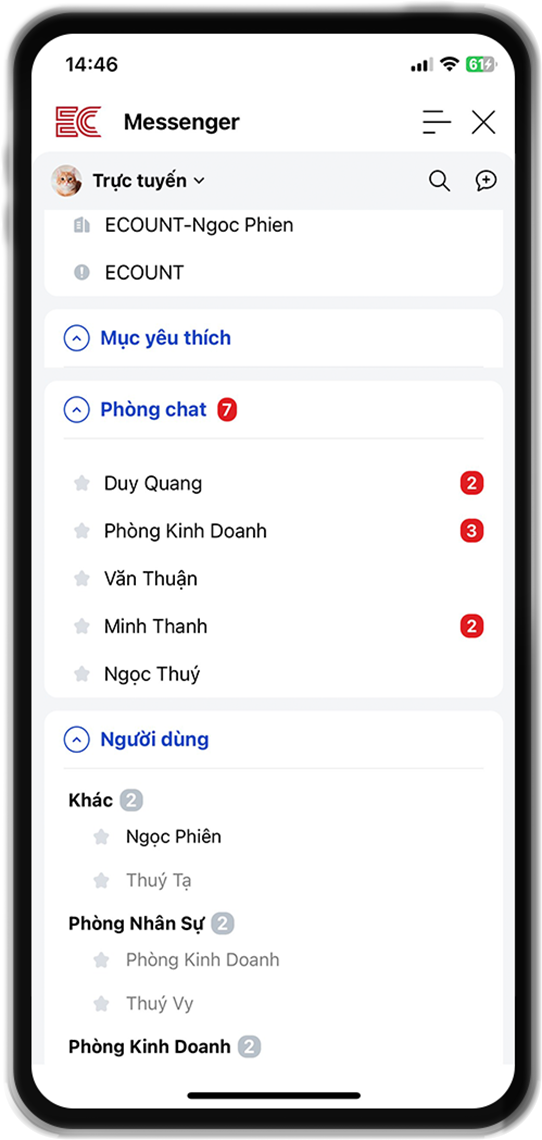 Dễ dàng sử dụng Messenger ngay cả trên điện thoại