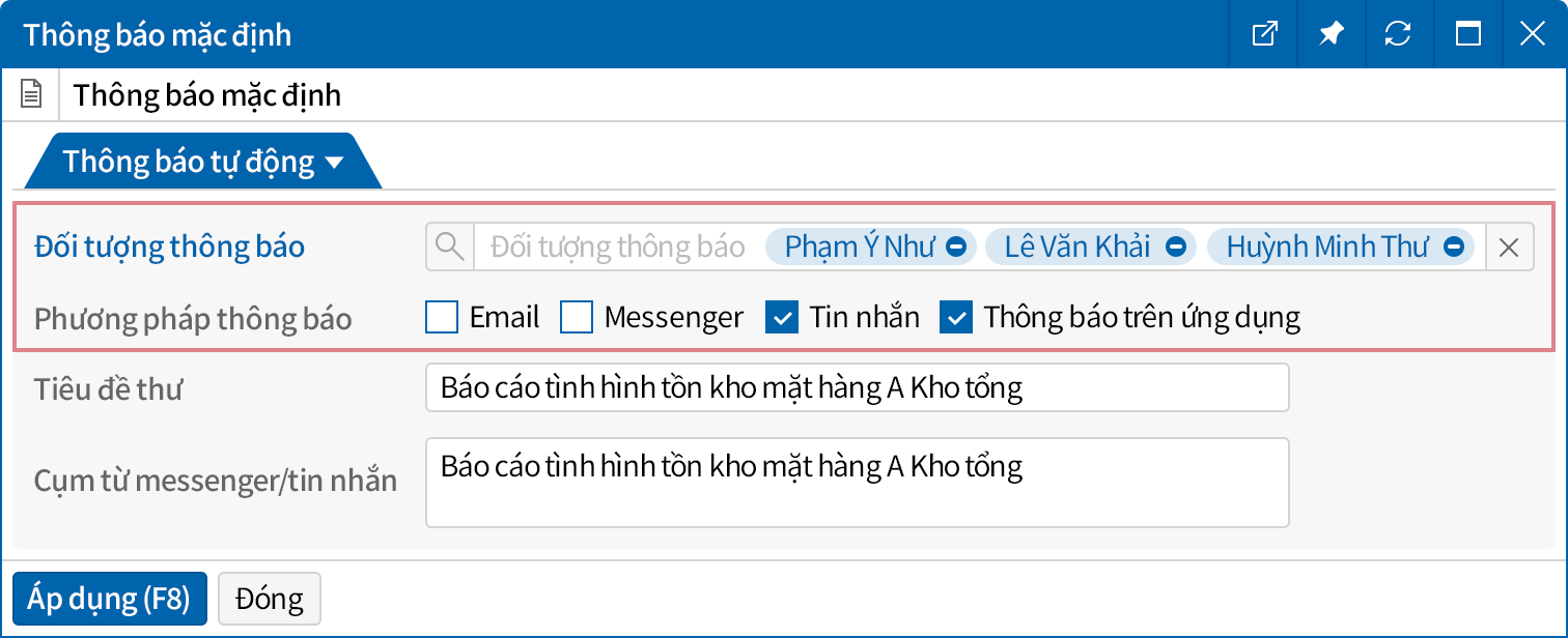 Chia sẻ vấn đề công việc với người phụ trách