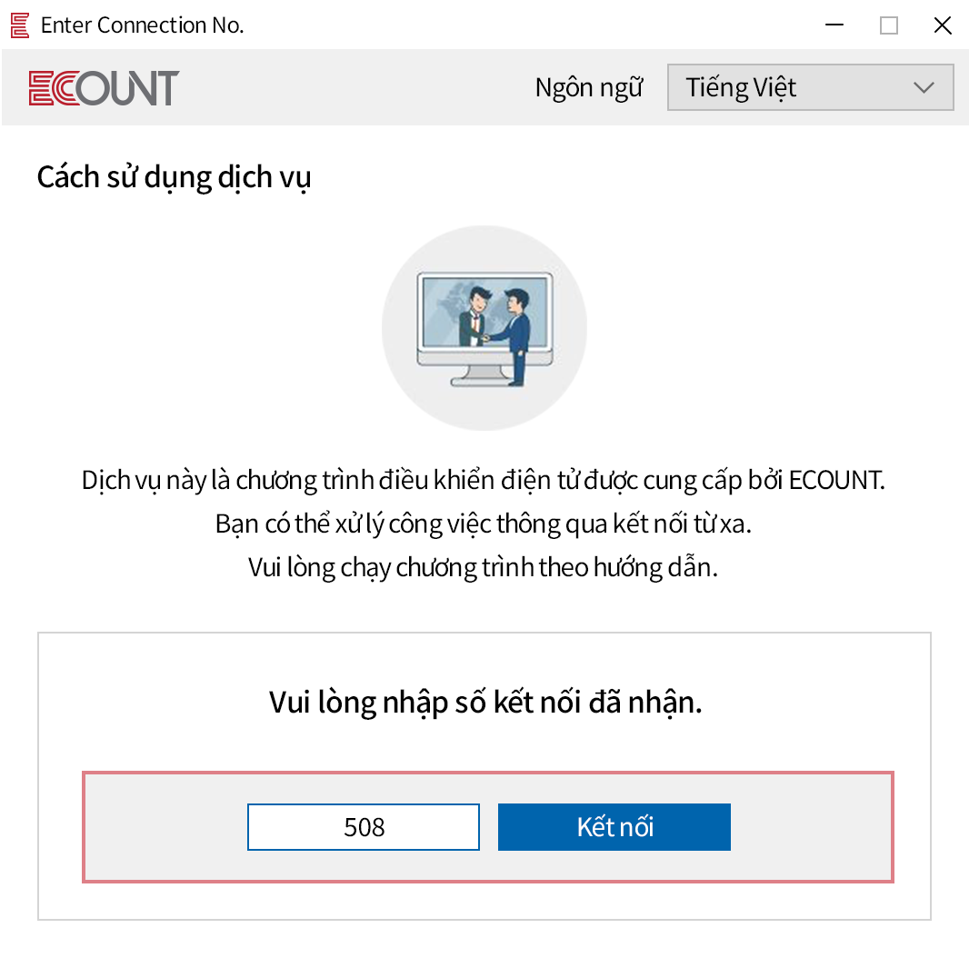 Dễ dàng kết nối với máy tính cần điều khiển