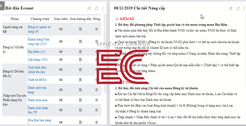 Nâng cấp miễn phí