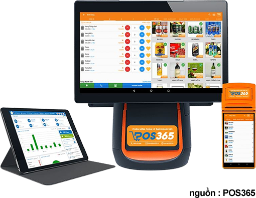 Phần mềm POS365 Giao diện phần mềm POS365