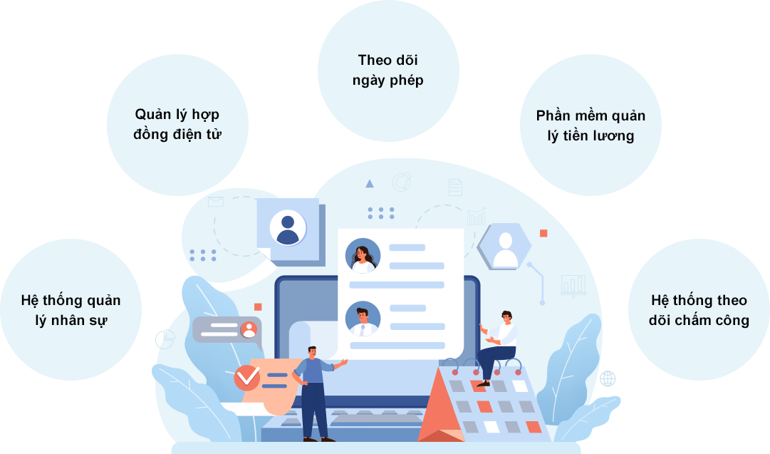 Các công cụ hiện đại cung cấp các tính năng hữu ích hỗ trợ quản lý toàn bộ quy trình nhân sự hiệu quả.