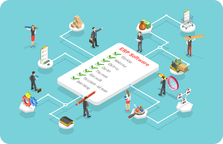 Các module chính của ERP Software Tính năng quan trọng của ERP Software