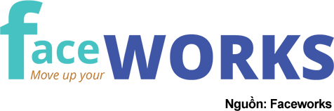 Phần mềm quản lý thu chi Faceworks Logo phần mềm thu chi kế toán Faceworks