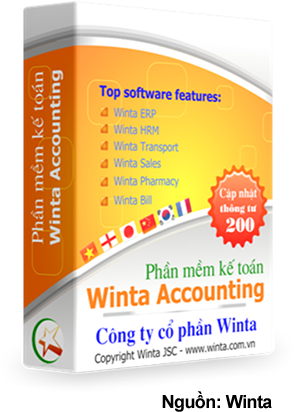 Phần mềm kế tóa Winta Accounting Mô phỏng bản quyền phần mềm kế toán Winta Accounting